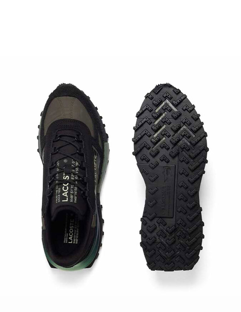 Lacoste Elite Active Negras y Verdes Hombre