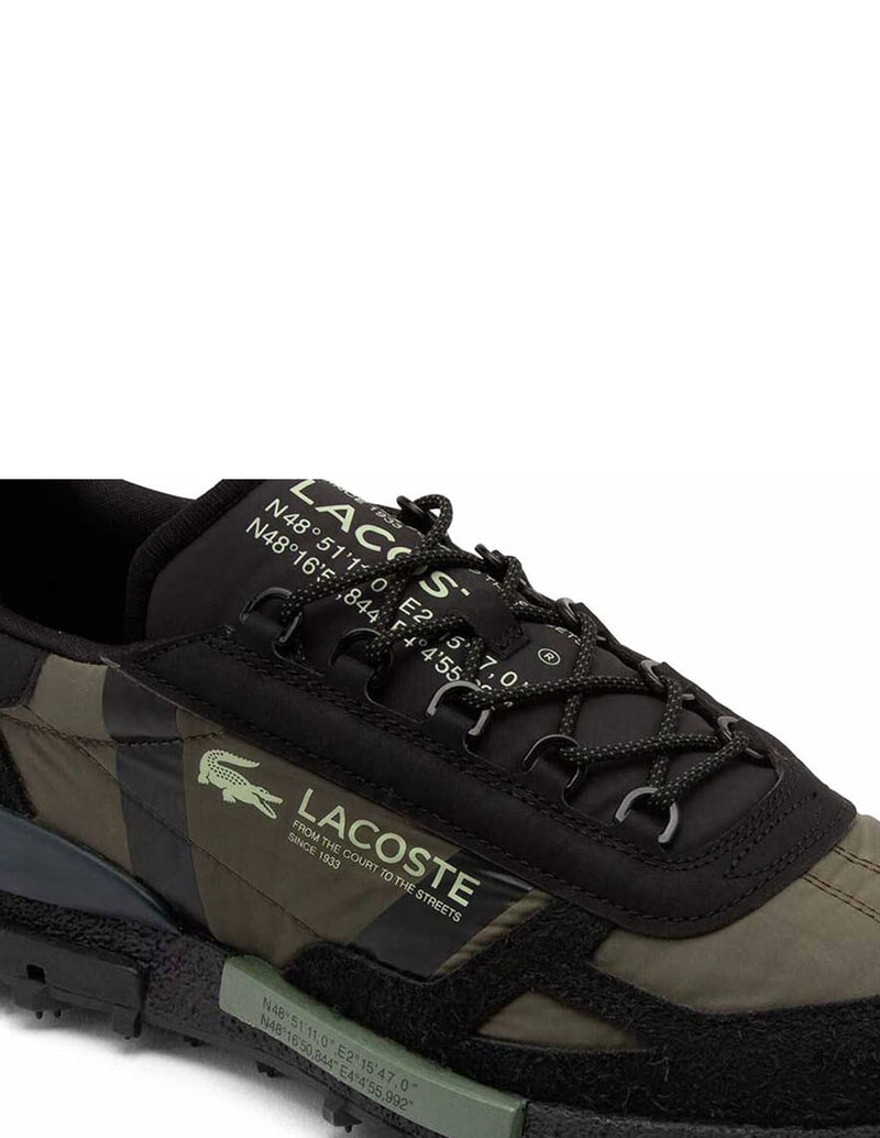 Lacoste Elite Active Negras y Verdes Hombre