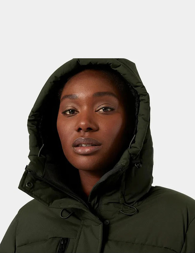 Parka Helly Hansen Adore Verde  Mujer