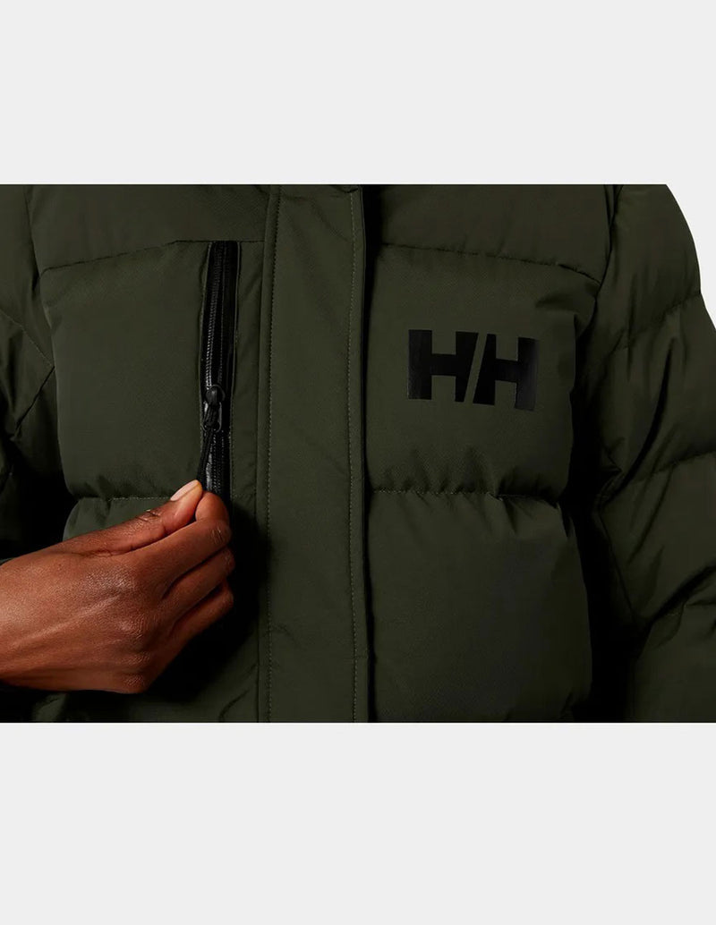 Parka Helly Hansen Adore Verde  Mujer