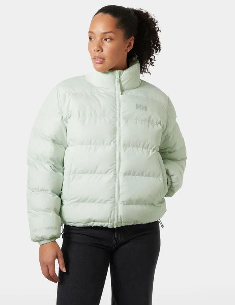 Plumas Helly Hansen Yu 23 Reversible Verde y Morado Mujer