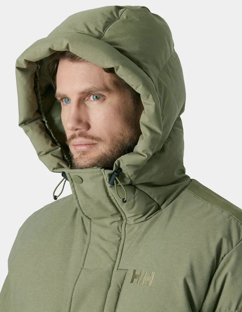 Parka Helly Hansen Alby Puffy Verde Hombre