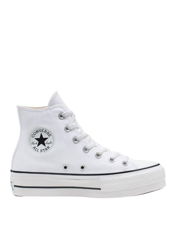 Converse Chuck Taylor All Star Platform Canvas Blancas Mujer