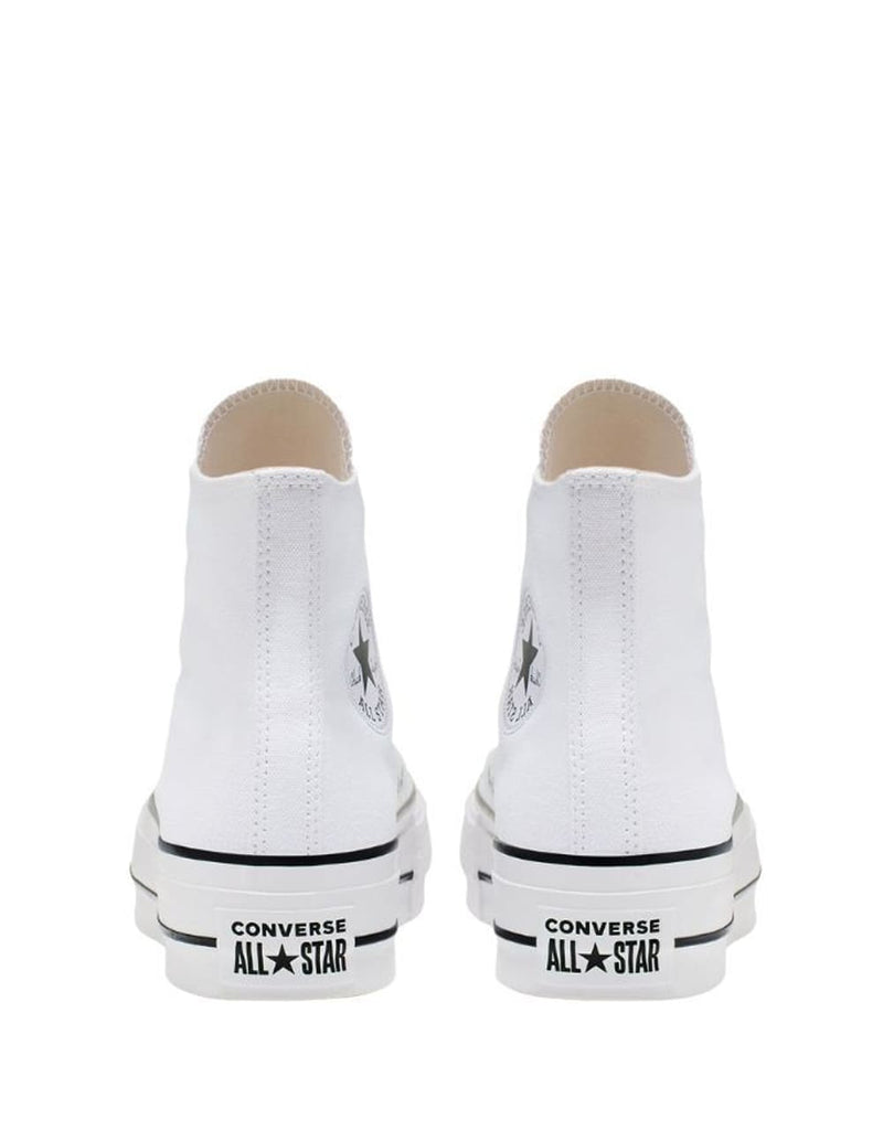 Converse Chuck Taylor All Star Platform Canvas Blancas Mujer