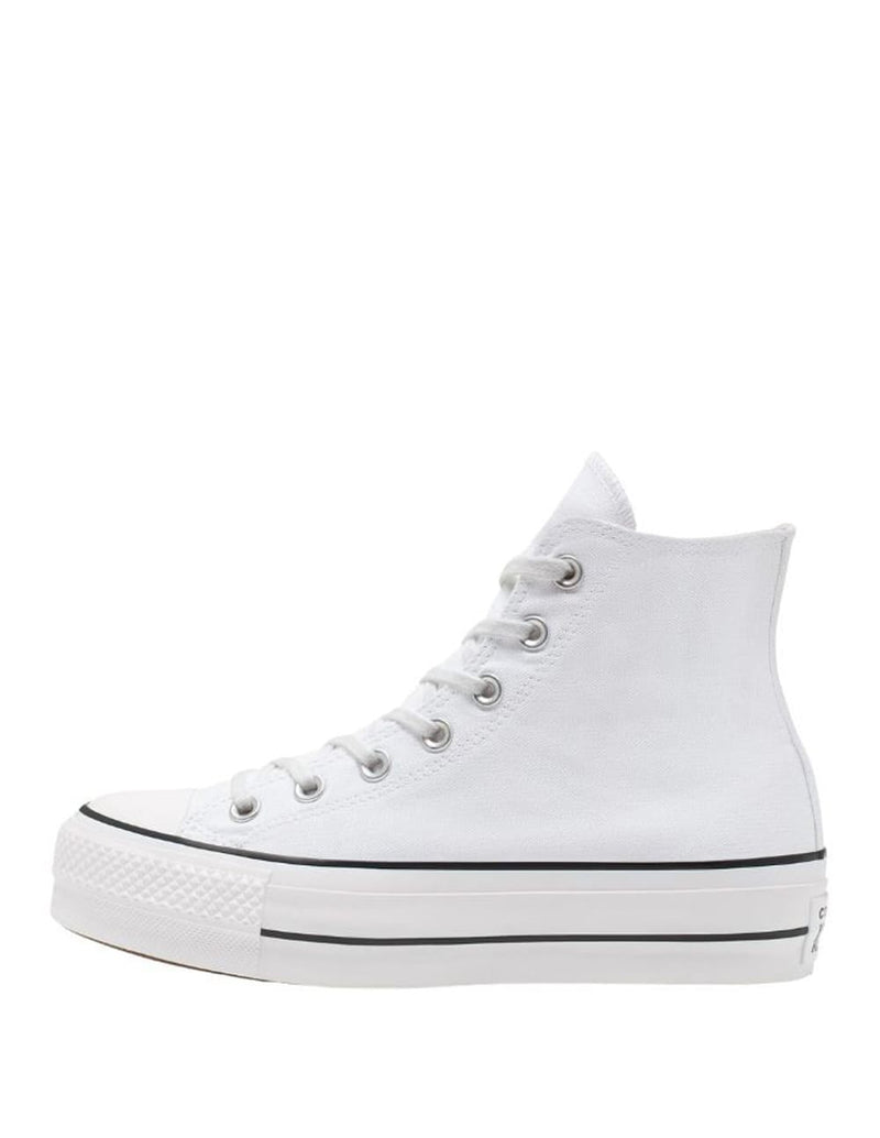 Converse Chuck Taylor All Star Platform Canvas Blancas Mujer