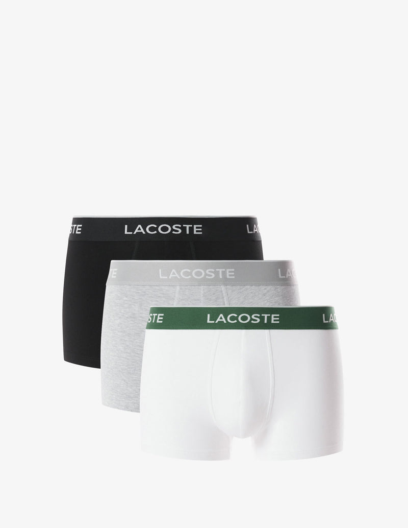 Boxer Lacoste con Logo Pack de 3 Multicolor Hombre