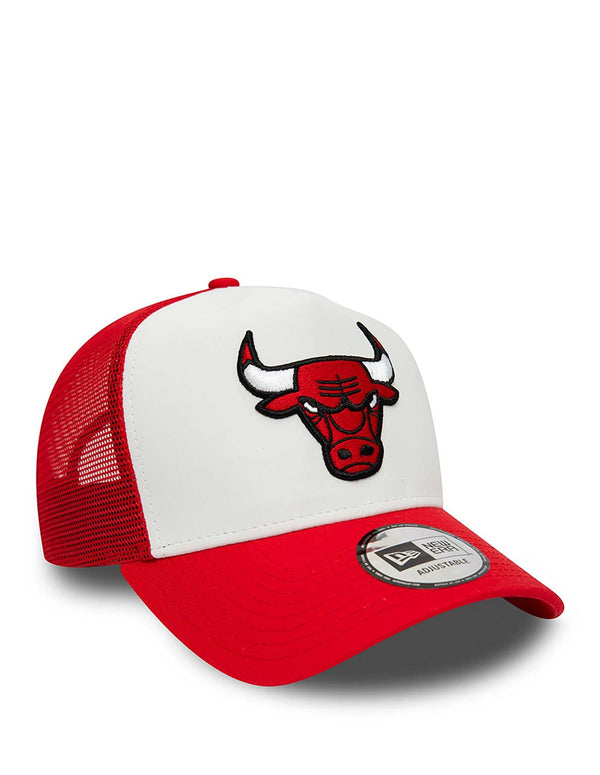 Gorra New Era Chicago Bulls Team Roja y Blanca Unisex