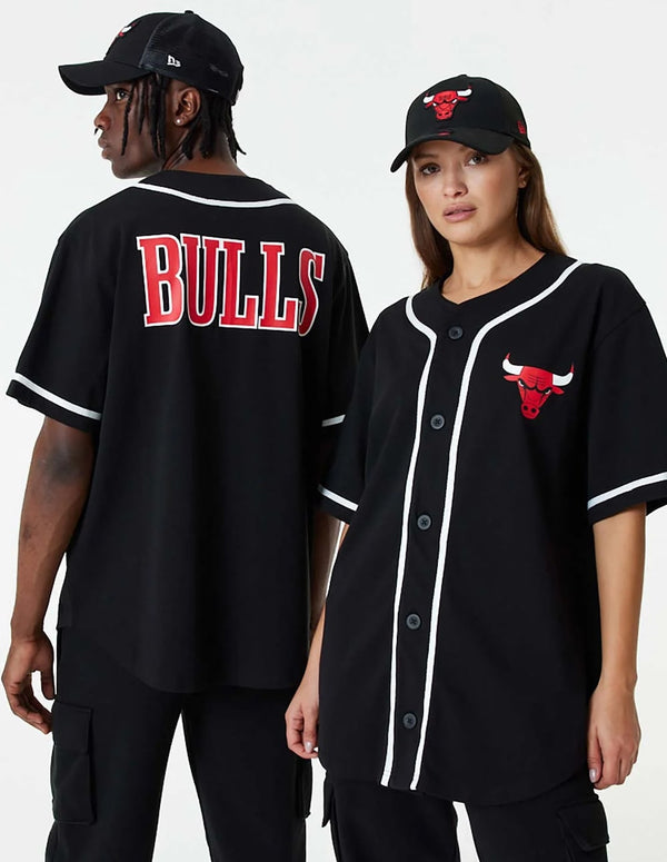 Camiseta New Era Chicago Bulls NBA Negra Unisex