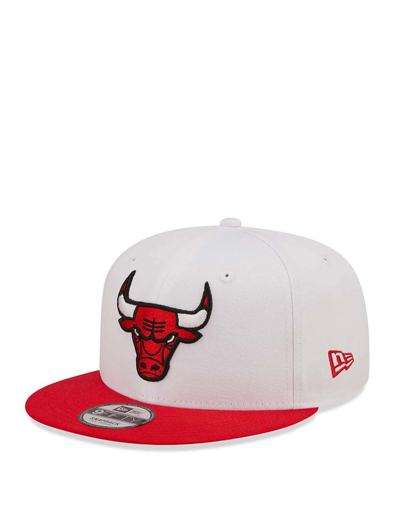 New Era Chicago Bulls White Crown Team 9FIFTY Cap White Unisex