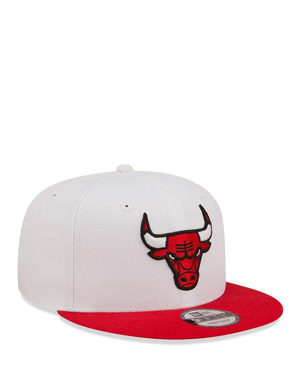 New Era Chicago Bulls White Crown Team 9FIFTY Cap White Unisex