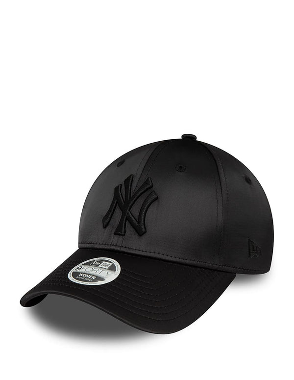 Gorra New York Yankees Satin Negra Mujer