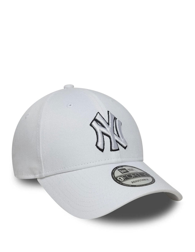Gorra New Era New York Yankees MLB Outline 9FORTY Gris Unisex