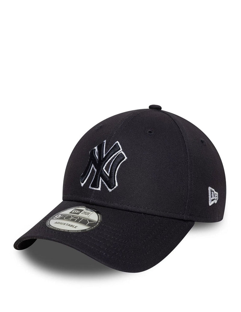 Gorra New Era New York Yankees MLB Outline 9FORTY Negra Unisex