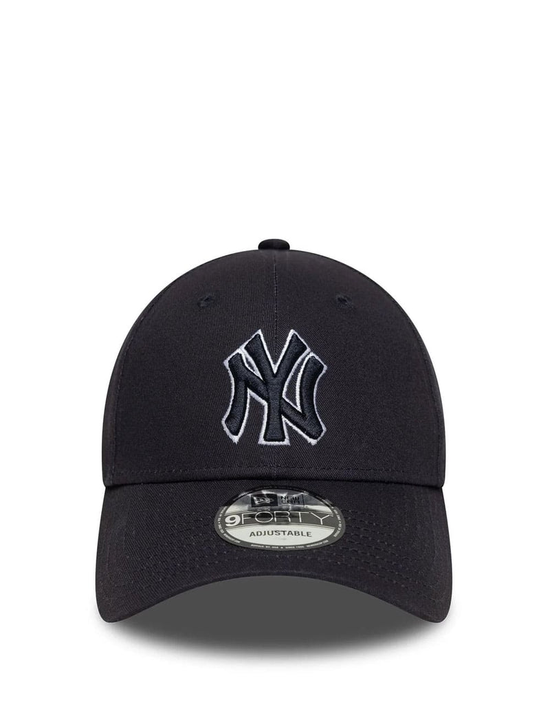 Gorra New Era New York Yankees MLB Outline 9FORTY Negra Unisex