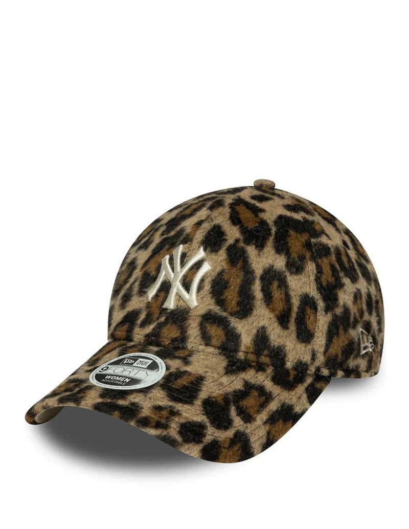 Gorra New Era New York Yankees MLB Cosy Animal Leopard 9FORTY Marrón Unisex
