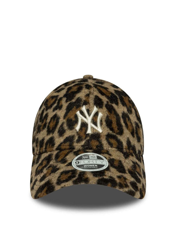 Gorra New Era New York Yankees MLB Cosy Animal Leopard 9FORTY Marrón Unisex