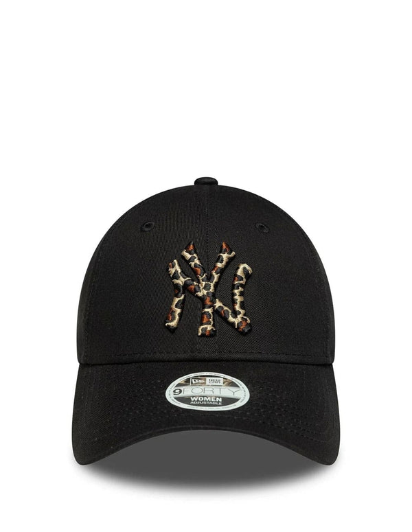 Gorra New Era New York Yankees MLB Leopard Infill 9FORTY Negra Unisex