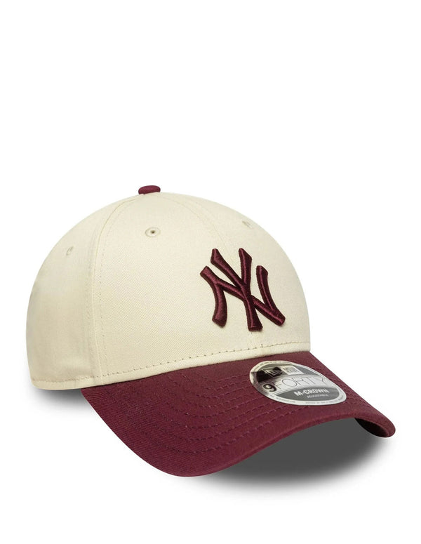 Gorra New Era New York Yankees MLB Colour Block 9FORTY Beige Unisex