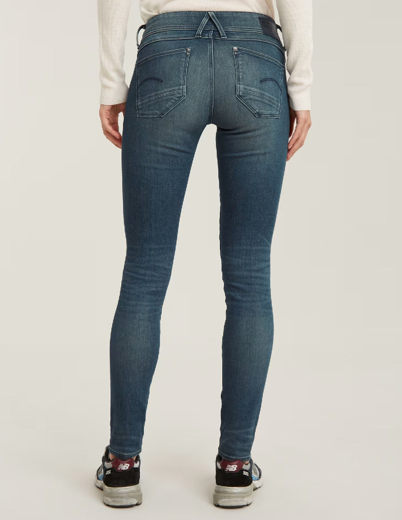 Pantalón Vaquero G-Star Lynn Skinny Azul Mujer