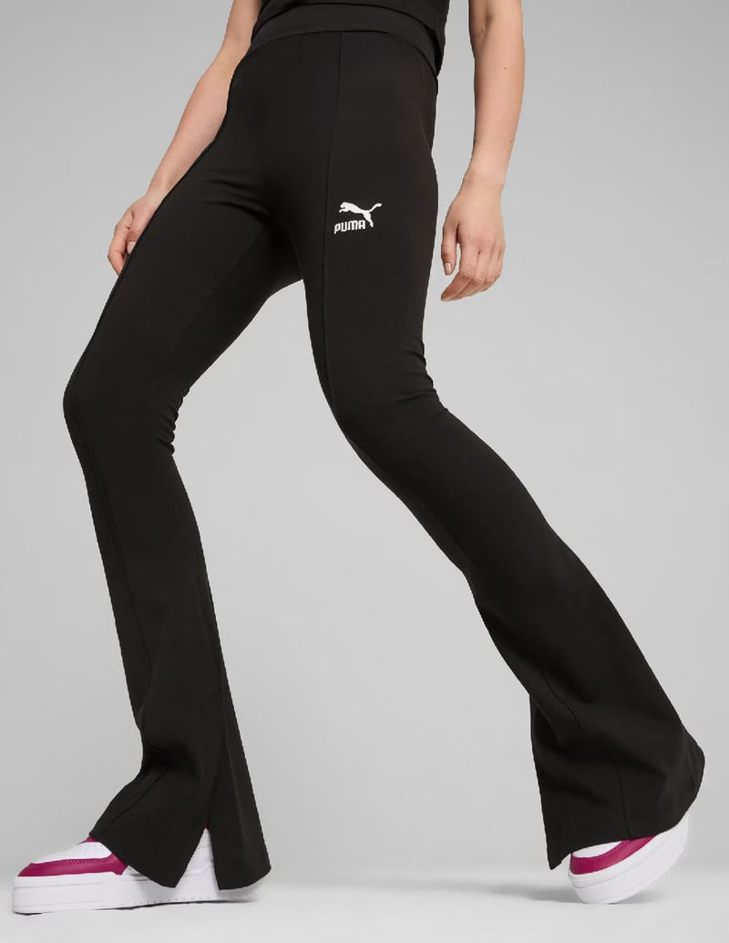 Leggings Puma Classics Flared Negros Mujer