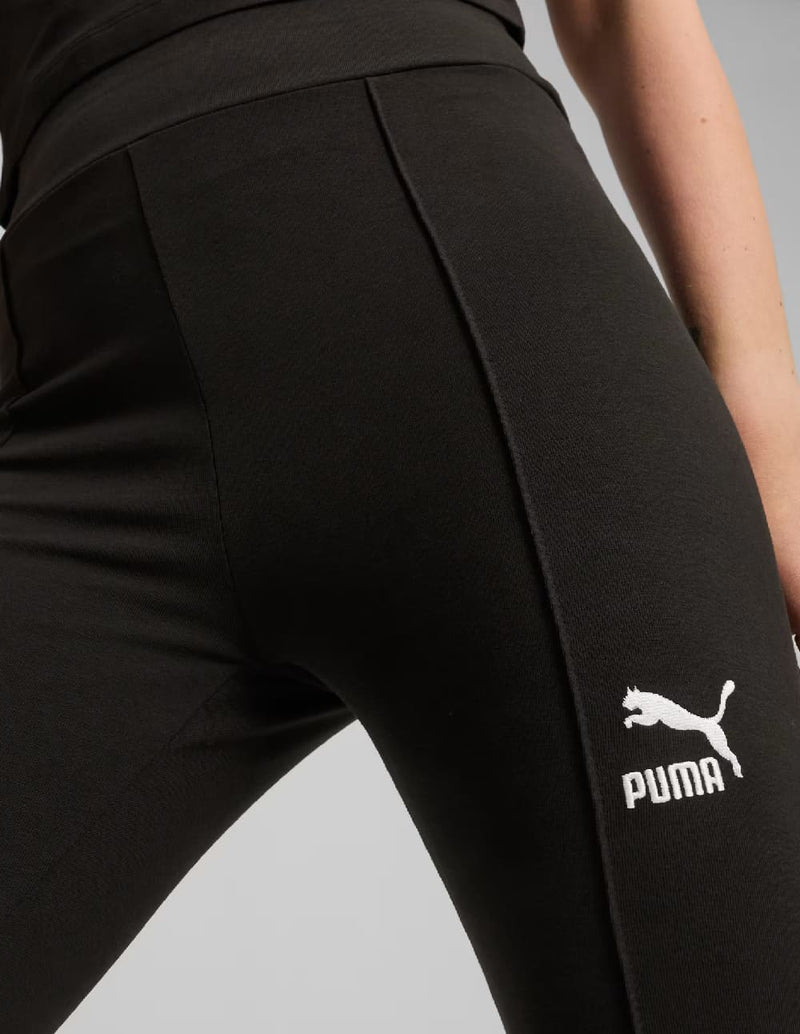 Leggings Puma Classics Flared Negros Mujer