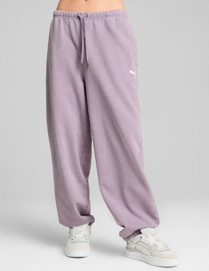 Pantalón Puma Dare To Efecto Lavado Morado Mujer