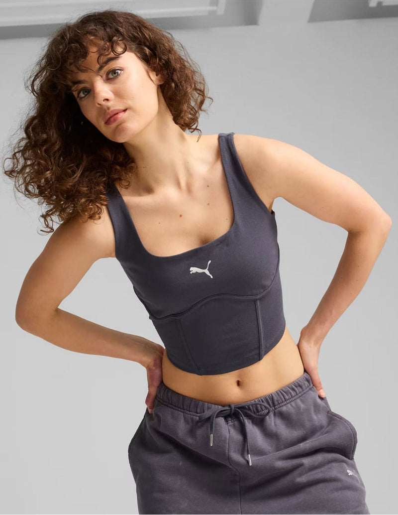 Corsé Puma Dare To con Logo Gris Mujer