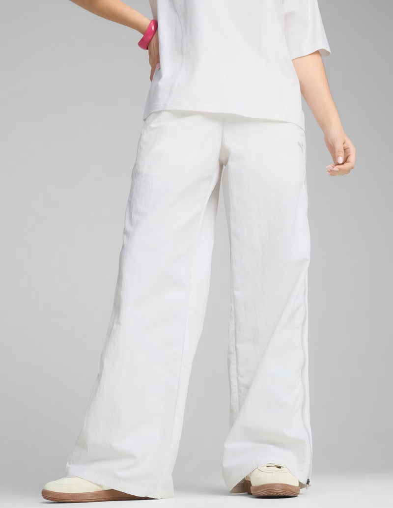 Pantalón Puma Dare To con Cremallera Blanco Mujer