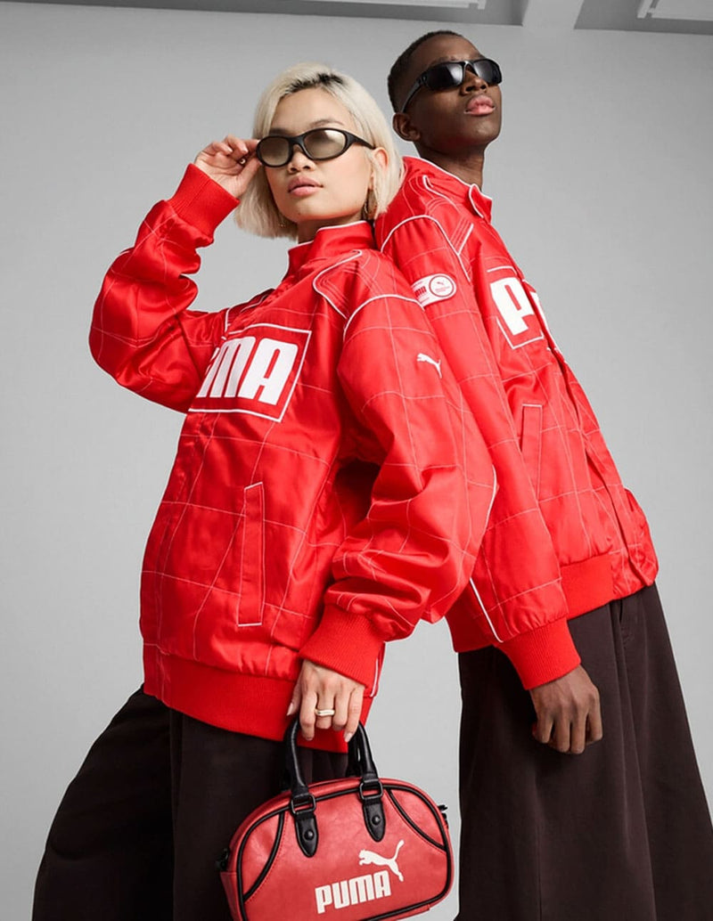 Chaqueta Puma Archive Seasonal Racer Roja Unisex