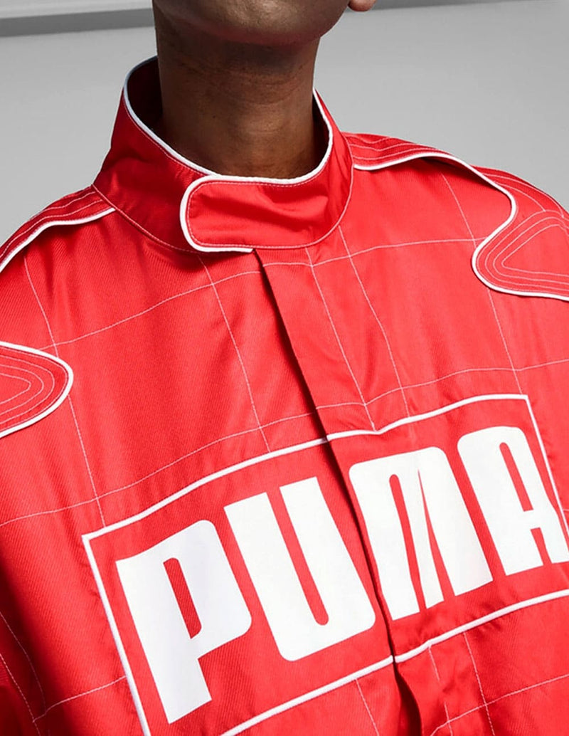 Chaqueta Puma Archive Seasonal Racer Roja Unisex