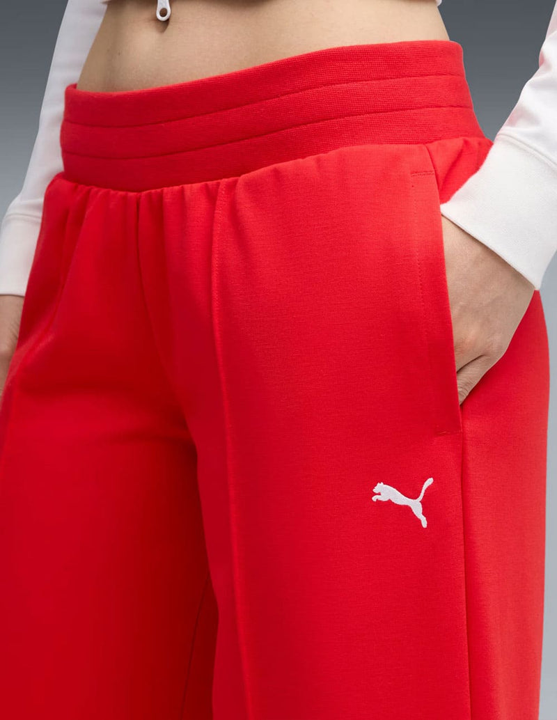 Pantalón Puma Future Archive Rojo Mujer