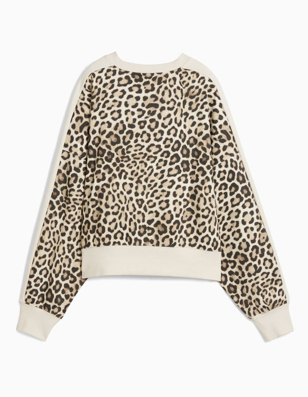 Sudadera Puma T7 Leopard Multicolor Mujer