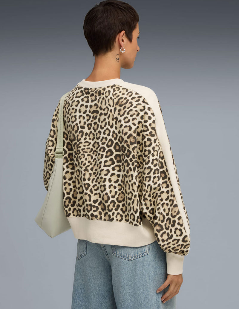Sudadera Puma T7 Leopard Multicolor Mujer
