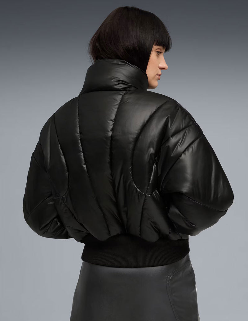 Chaqueta Puma DARE TO Acolchada Negra Mujer