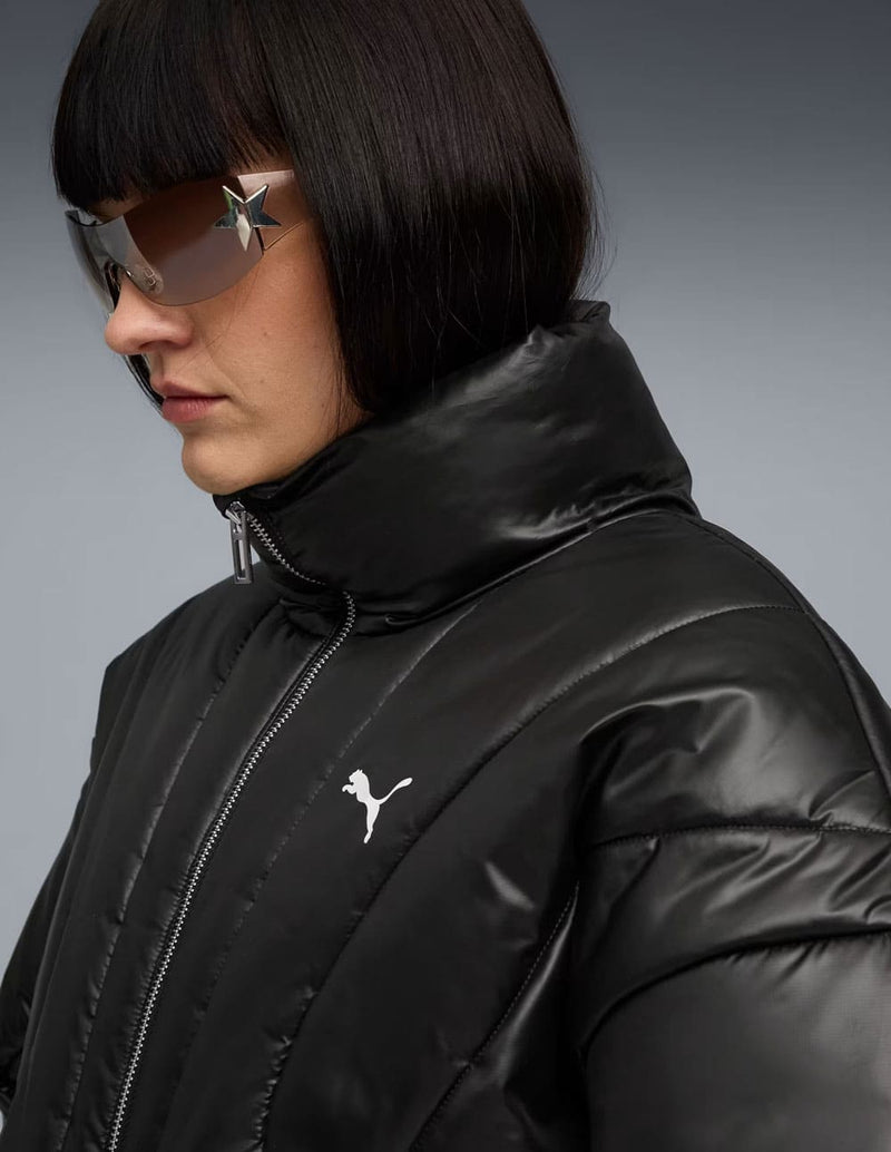 Chaqueta Puma DARE TO Acolchada Negra Mujer