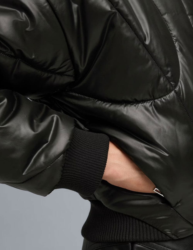 Chaqueta Puma DARE TO Acolchada Negra Mujer
