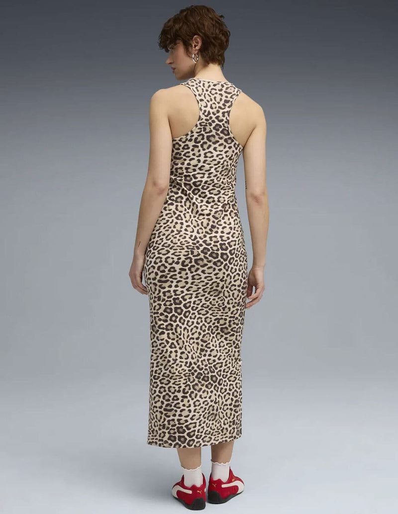 Vestido Pumas Leo Luxe Estampado Multicolor Mujer