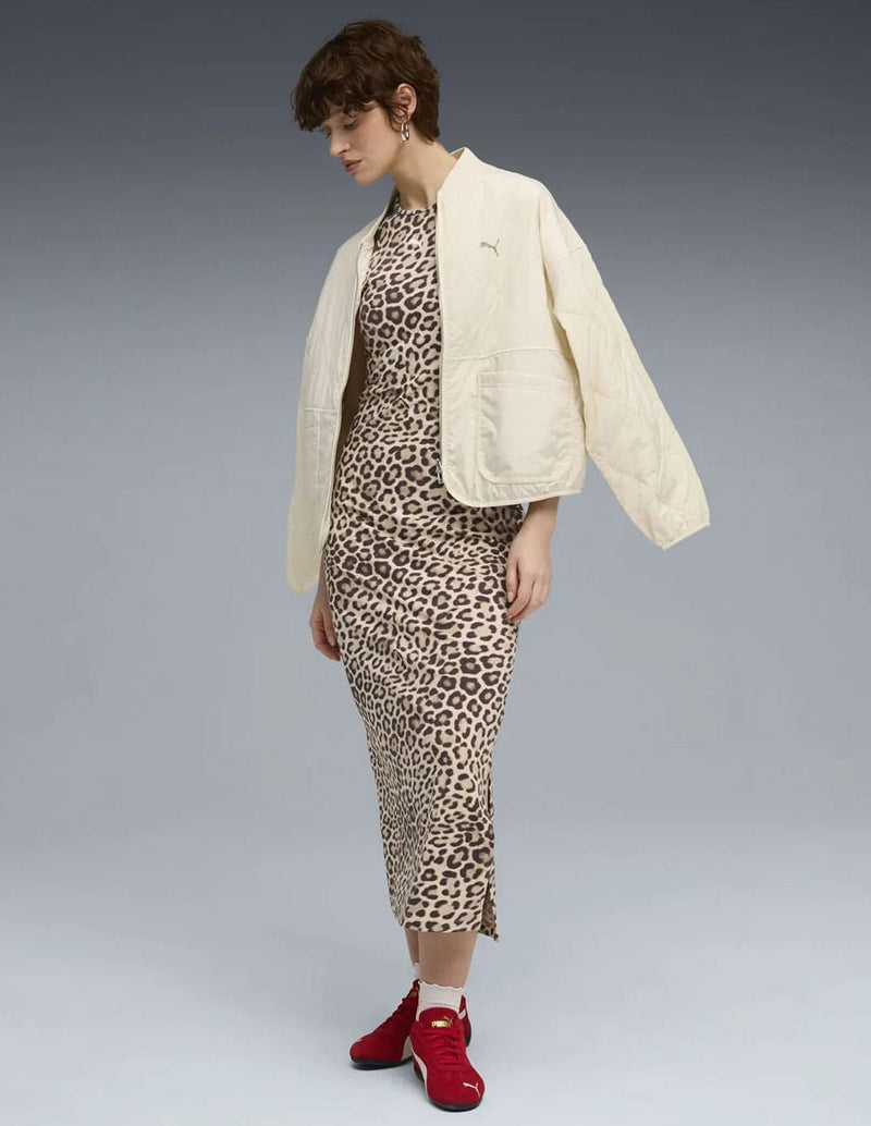 Vestido Pumas Leo Luxe Estampado Multicolor Mujer