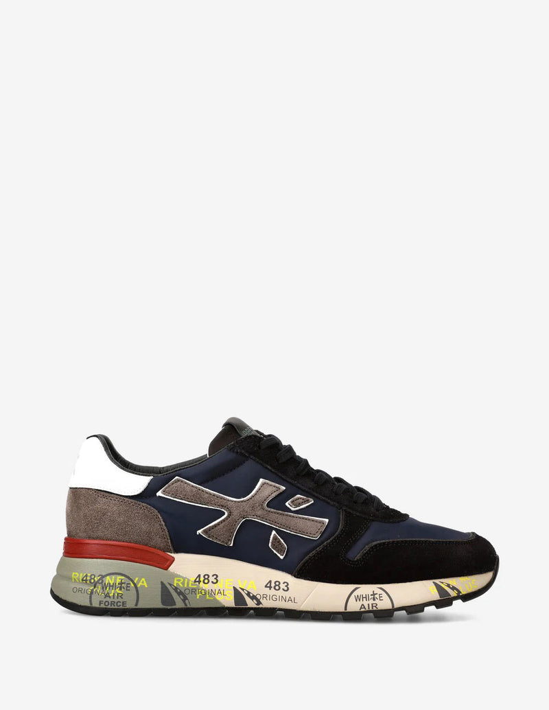 Premiata Mick 6421 Azules y Negras Hombre