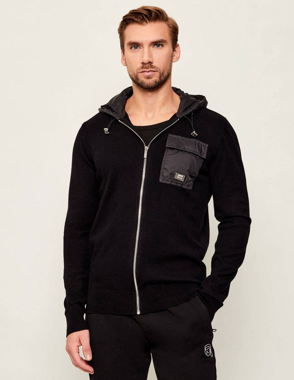 Chaqueta Karl Lagerfeld con Logo Negra Hombre