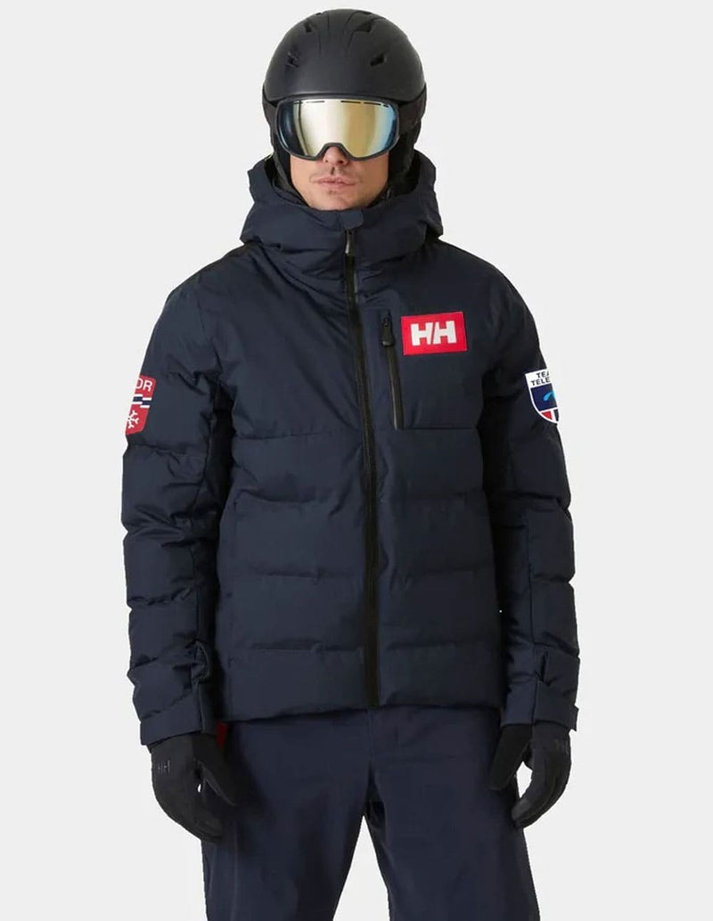 Anorak Helly Hansen Kvitfjell Race Puffy Ski Azul Marino Hombre