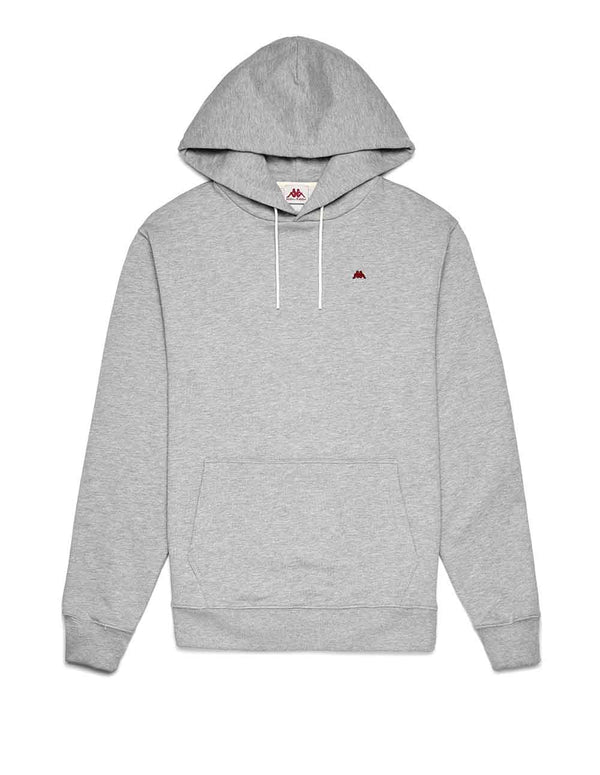 Sudadera con Capucha Robe di Kappa Gramys Gris Unisex