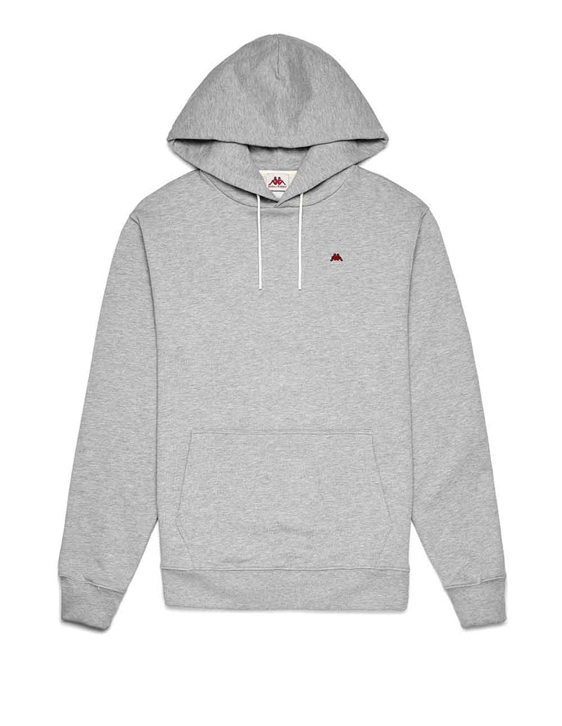 Sudadera con Capucha Robe di Kappa Gramys Gris Unisex