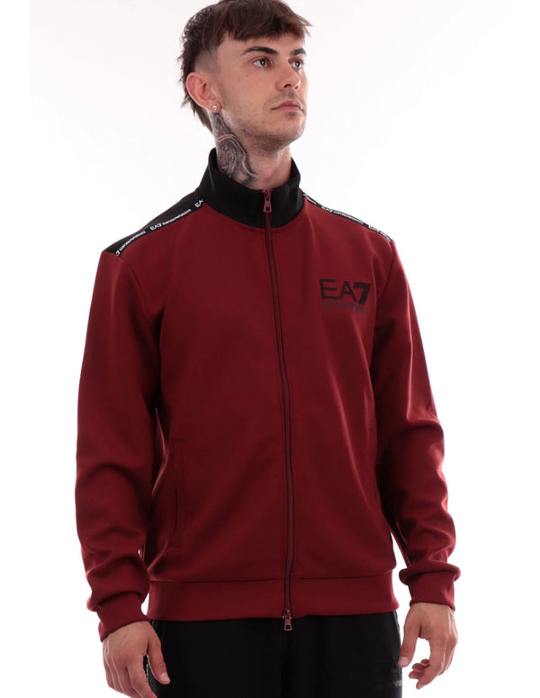 Chaqueta Emporio Armani EA7 con Logo Roja Hombre