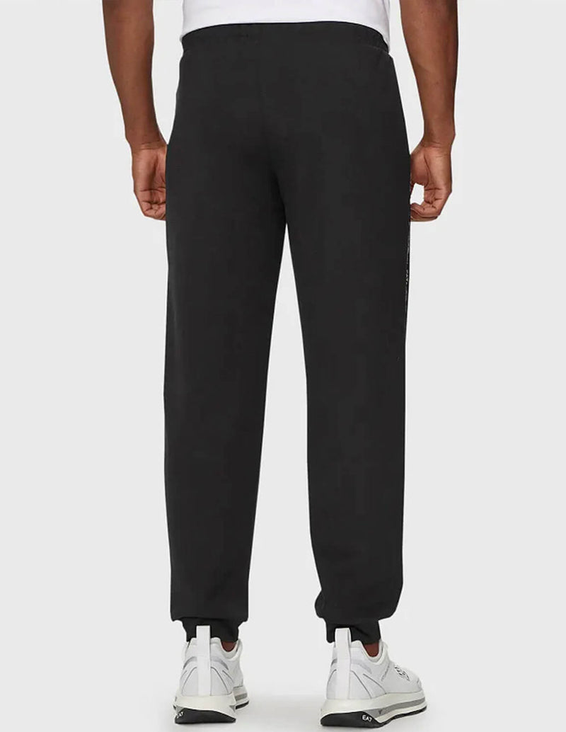 Pantalón Emporio Armani EA7 con Logo Negro Hombre