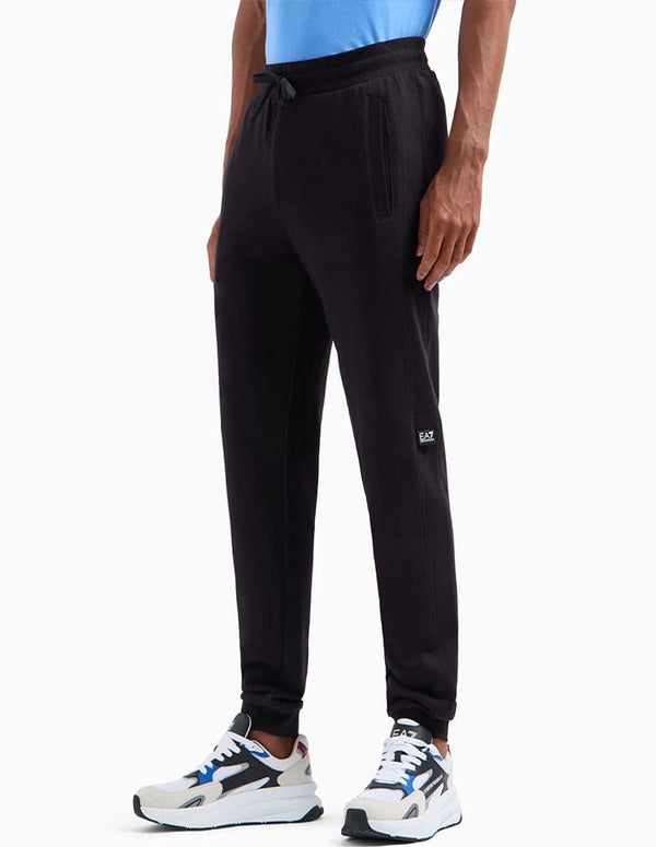 Pantalón Emporio Armani EA7 con Logo Negro Hombre