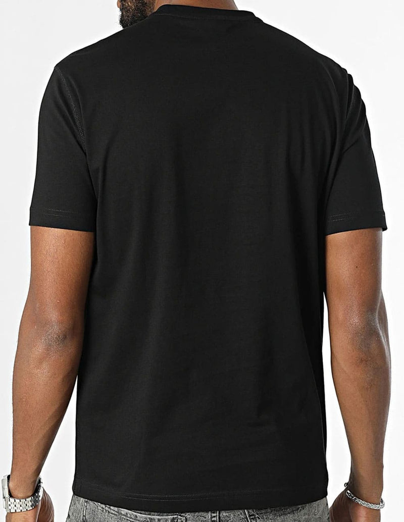 Camiseta Emporio Armani EA7 con Logo Negra Hombre