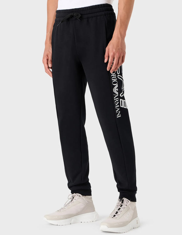 Pantalón Emporio Armani EA7 Logo Series Negro Hombre