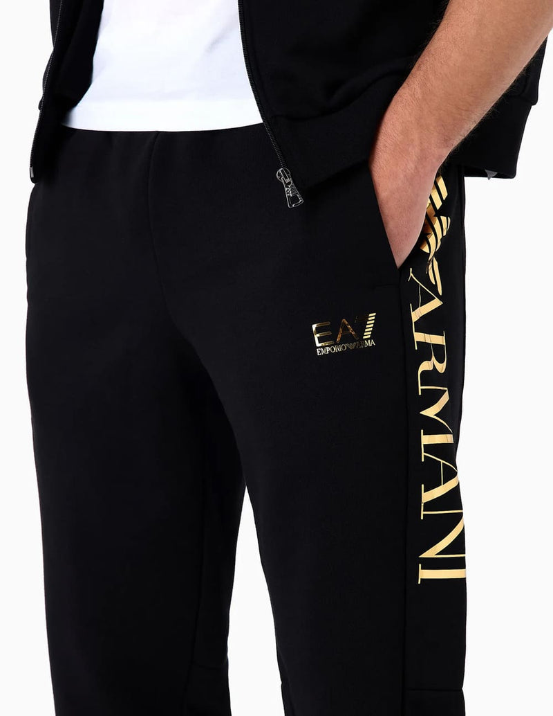 Pantalón de Chándal Emporio Armani EA7 Logo Series Negro Hombre  6RPP96PJHLZ10208