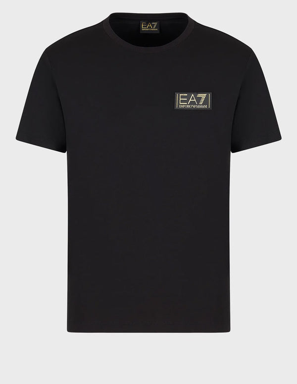 Camiseta Emporio Armani EA7 Gold Label Negra Hombre